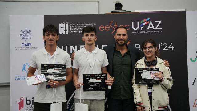 BMU tələbələri “JunctionX Baku 2024” hakatonunda qalib olub 