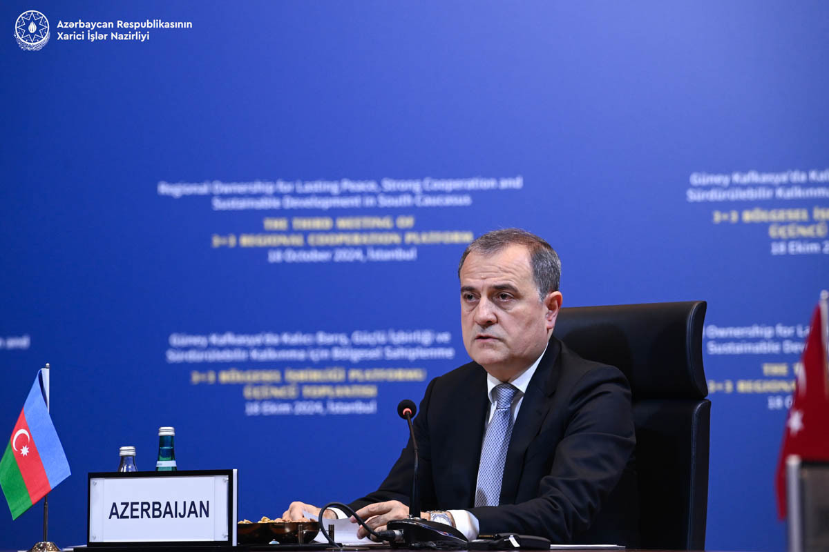 Nazir İstanbulda Zəngəzur dəhlizindən DANIŞDI