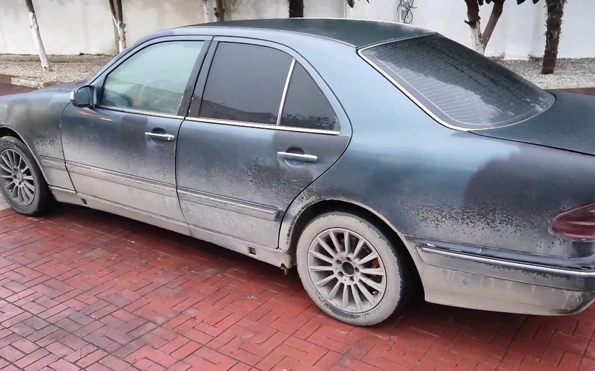 "Mercedes"i narkotikin təsiri altında sürdü, saxlanıldı