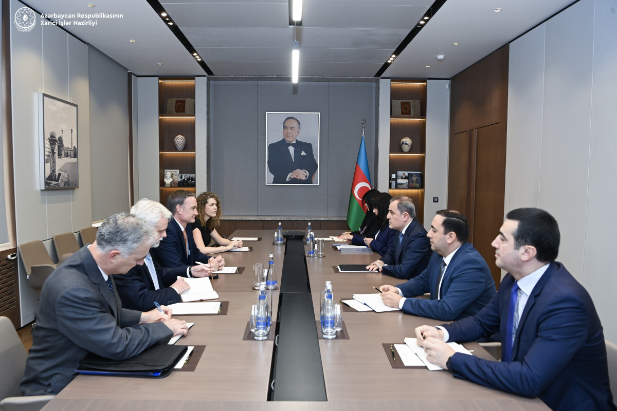 Ceyhun Bayramov Baydenin xüsusi nümayəndəsi ilə görüşüb