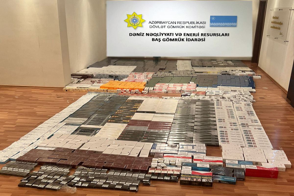 Aksiz markasız 400 mindən çox siqaret müsadirə edildi