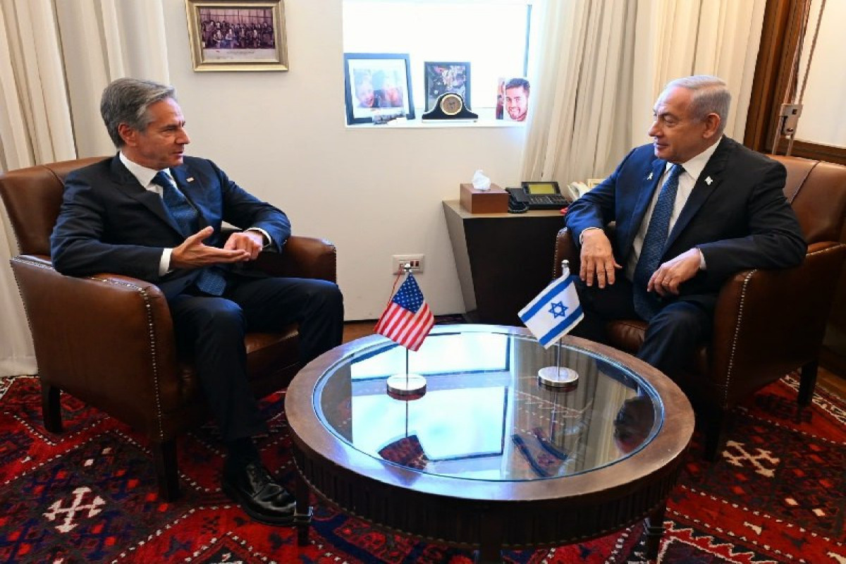 Netanyahu Blinkenlə görüşdü
