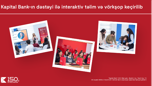 Tələbələr üçün “Emosional zəka” və “Karyeraya doğru yol” adlı təlimlər keçirilib