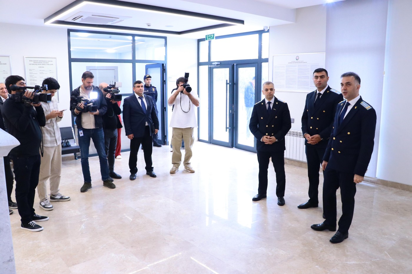 Nərimanov rayon prokurorluğunda “Açıq qapı günü” - FOTO