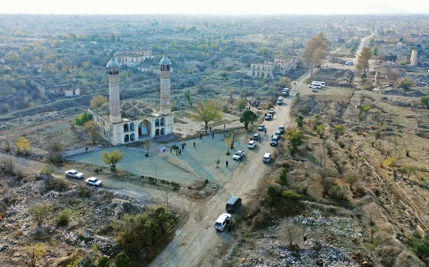 Beynəlxalq səyyahlar Ağdamda