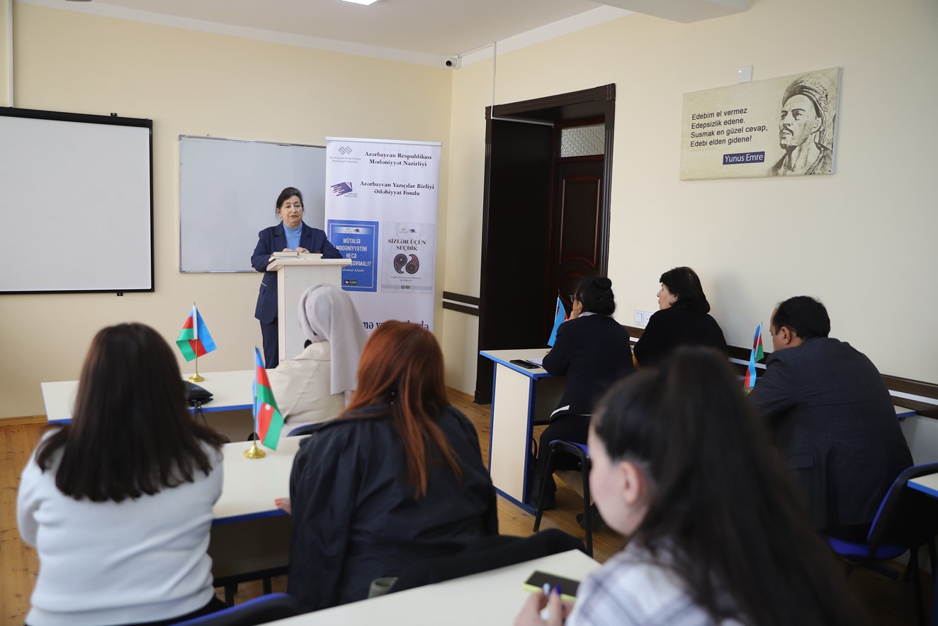 Gəncə Dövlət Universitetində yeni layihə  - FOTO