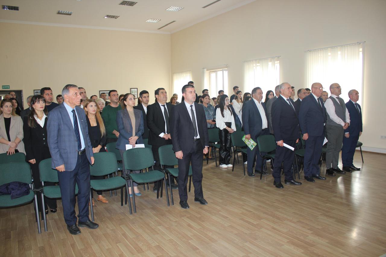 “COP-29: İqlim dəyişiklikləri və su ehtiyatlarının inteqrasiyalı idarəedilməsi” 