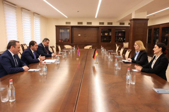 Ermənistanın müdafiə naziri alman səfirlə regionu müzakirə etdi