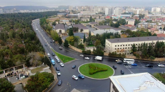 Bakının bu prospektində təmir işləri yekunlaşıb - VİDEO