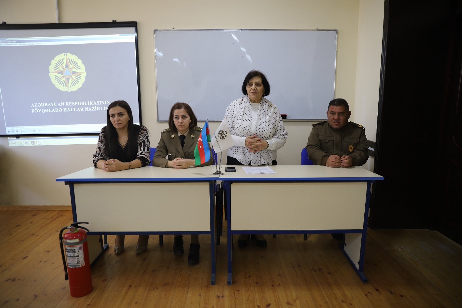 Gəncə Dövlət Universitetinin tələbələri maarifləndirilib - FOTO