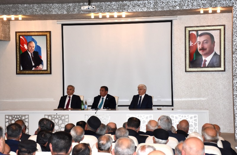 İmişlidə Ağsaqqallar Şurası hesabat verib