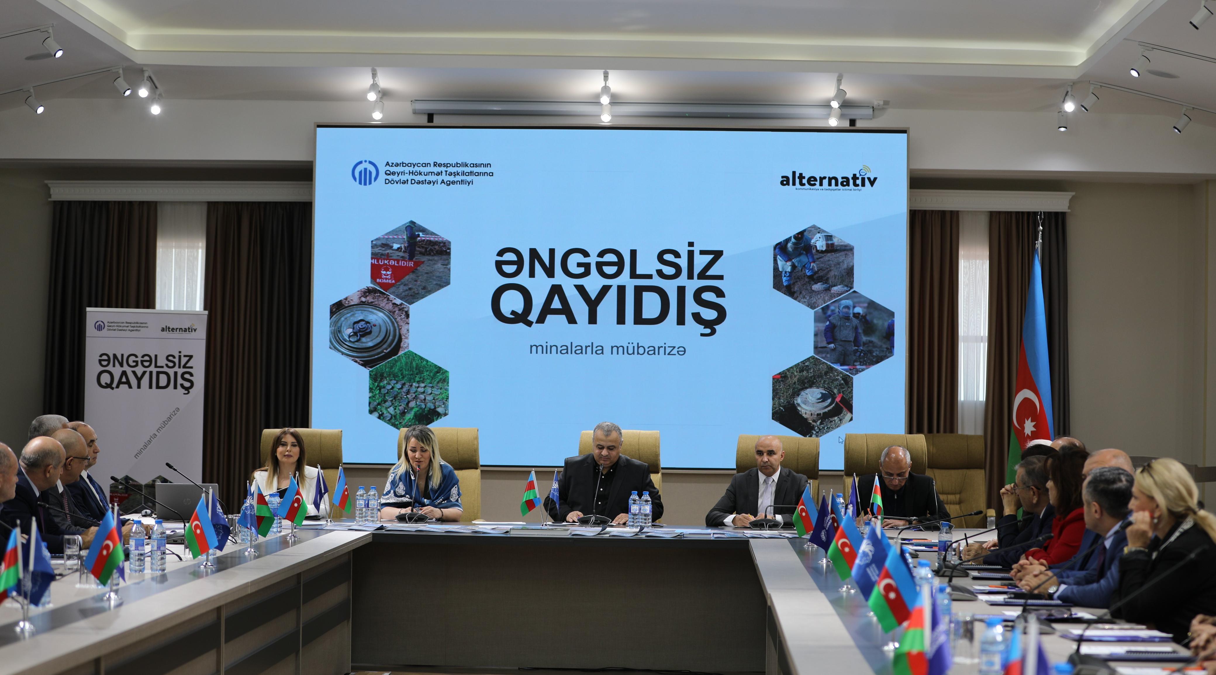 "Əngəlsiz qayıdış” filminin təqdimatı oldu - FOTO/VİDEO