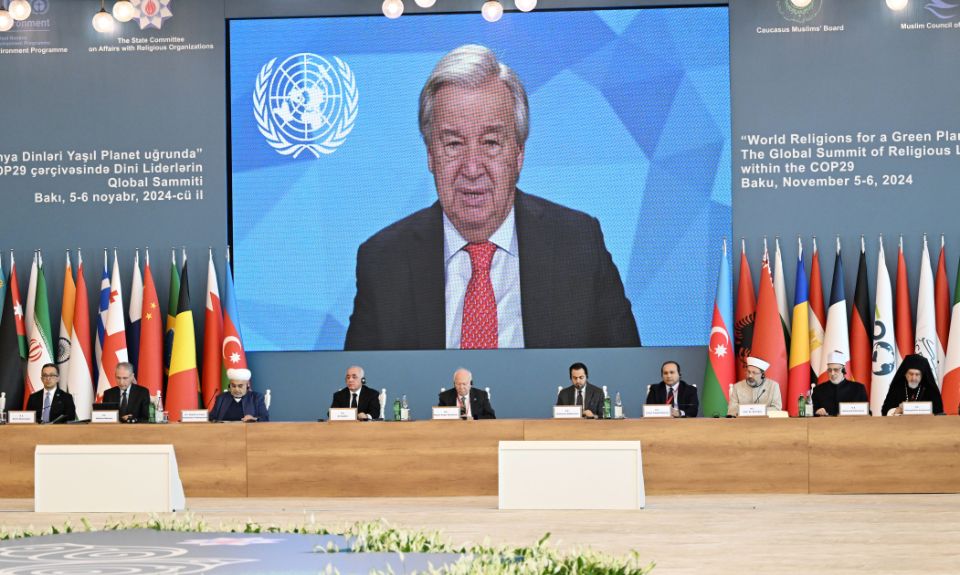 Bütün ölkələrin dəyişən planetə uyğunlaşması üçün ədalət vacibdir - Quterreş