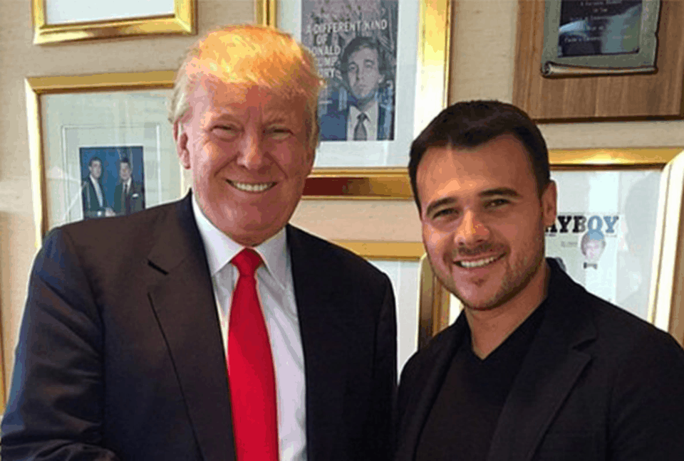 Donald Tramp Emin Ağalarovun klipində çəkilib - VİDEO
