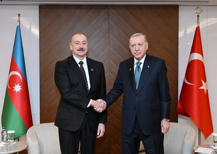 İlham Əliyev Ərdoğanla GÖRÜŞDÜ