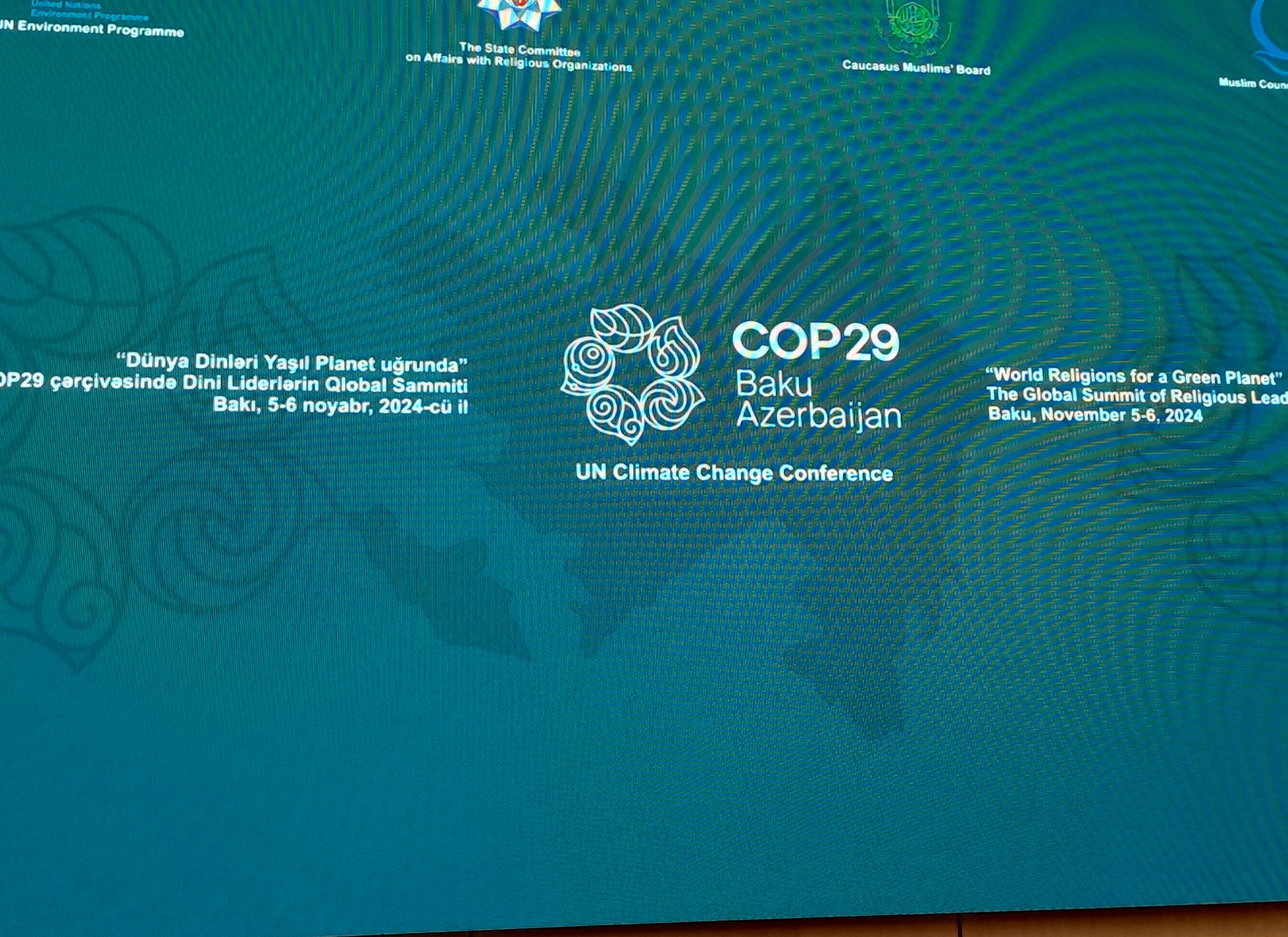 Dini Liderlərdən COP29 sessiyasına MÜRACİƏT
