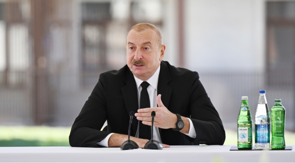 Qarabağda separatçıların izi, tozu da qalmayıb - İlham Əliyev