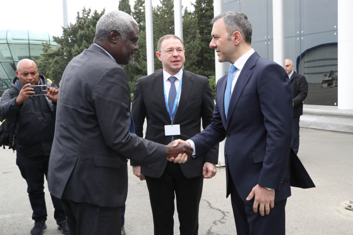 Afrika İttifaqı Komissiyasının sədri Azərbaycanda 