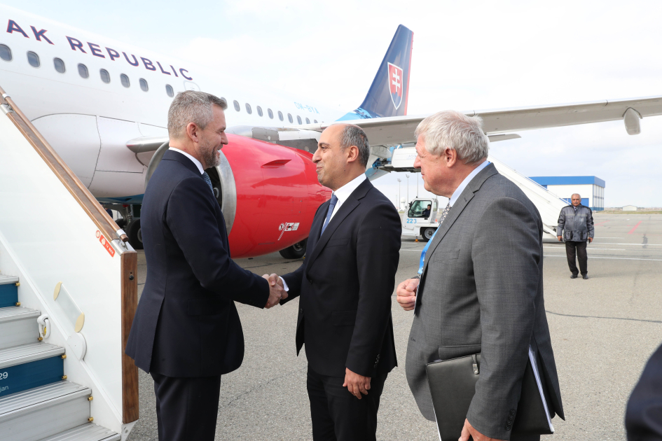 Slovakiya Prezidenti COP29-da iştirak edir