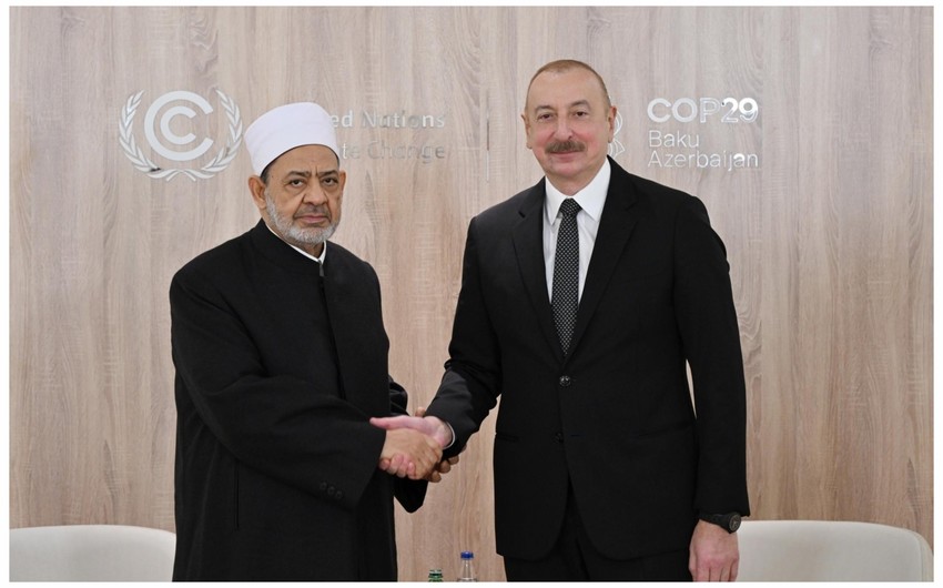 İlham Əliyev dinlərarası dialoqa dəvət aldı