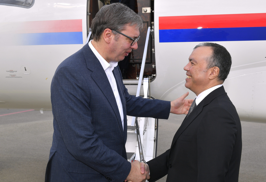 Aleksandar Vuçiç Bakıya gəldi