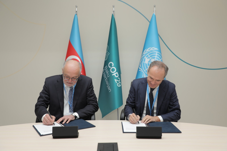 COP29 çərçivəsində Saziş imzalandı