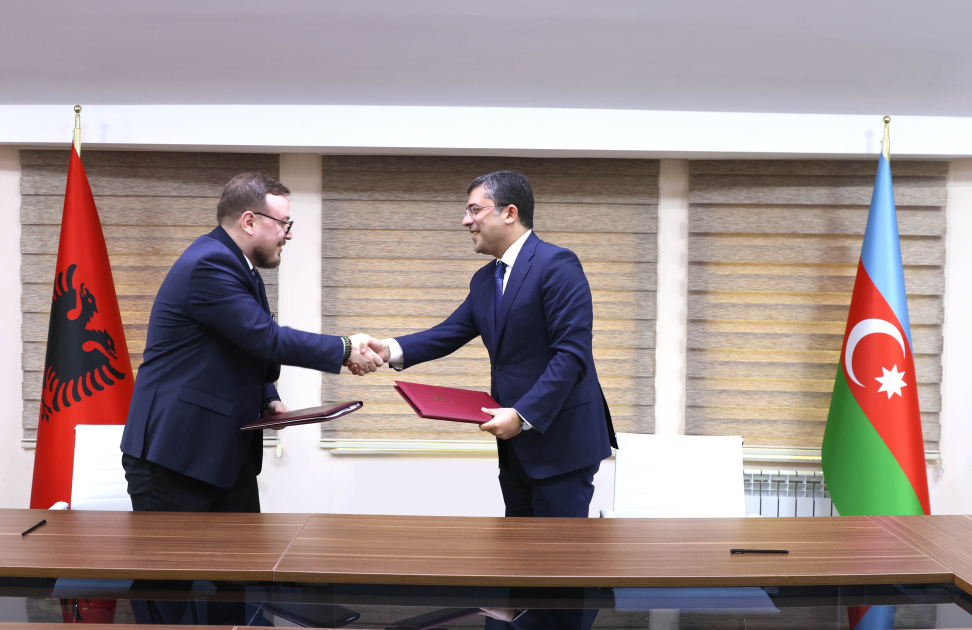 Azərbaycanla Albaniya media sahəsində əməkdaşlıq edəcək - FOTOLAR