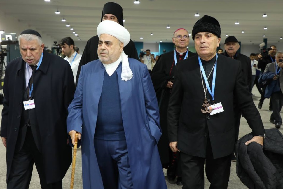 Dini liderlər COP29-da: Sülhə, insanlığa DƏSTƏK