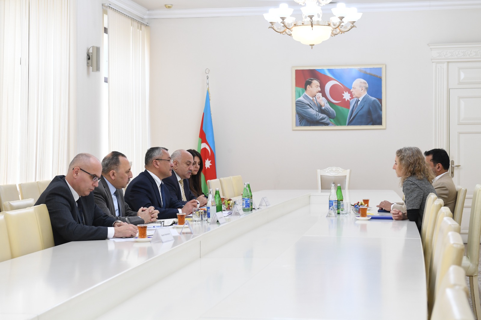 Dövlət Komitəsində Aleksandra Bilak ilə görüş keçirilib 