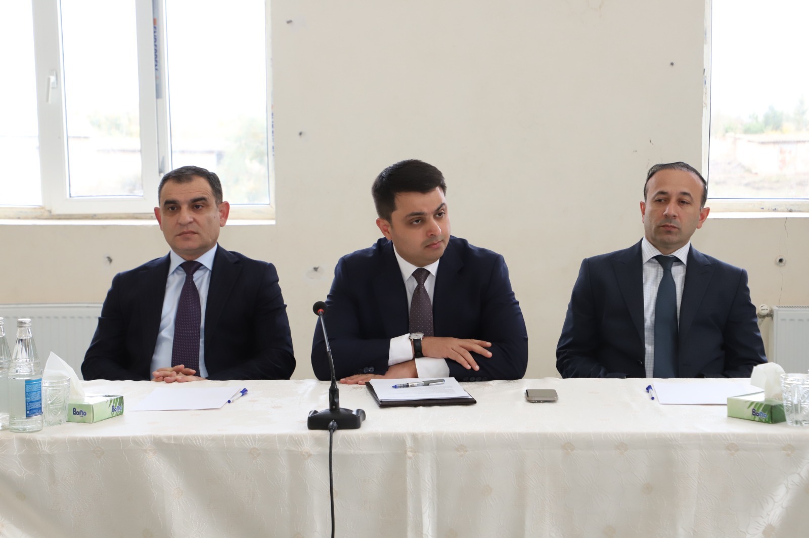 Neftçalanın icra başçısı səyyar görüş keçirib  