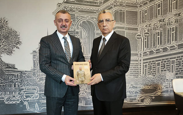 Kocaeli Bələdiyyəsinin sədri Eldar Əzizovla görüşdü