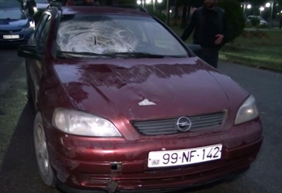 Maşın piyadanı vurub öldürdü 
