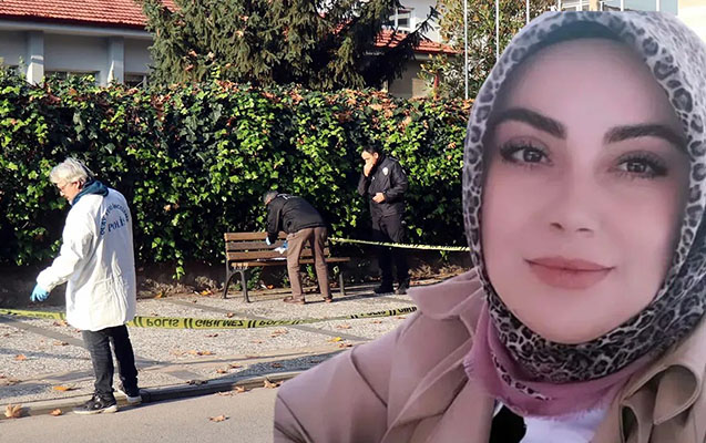 Azərbaycanlı qadın Türkiyədə öldürüldü - Hadisə yerindən KADRLAR