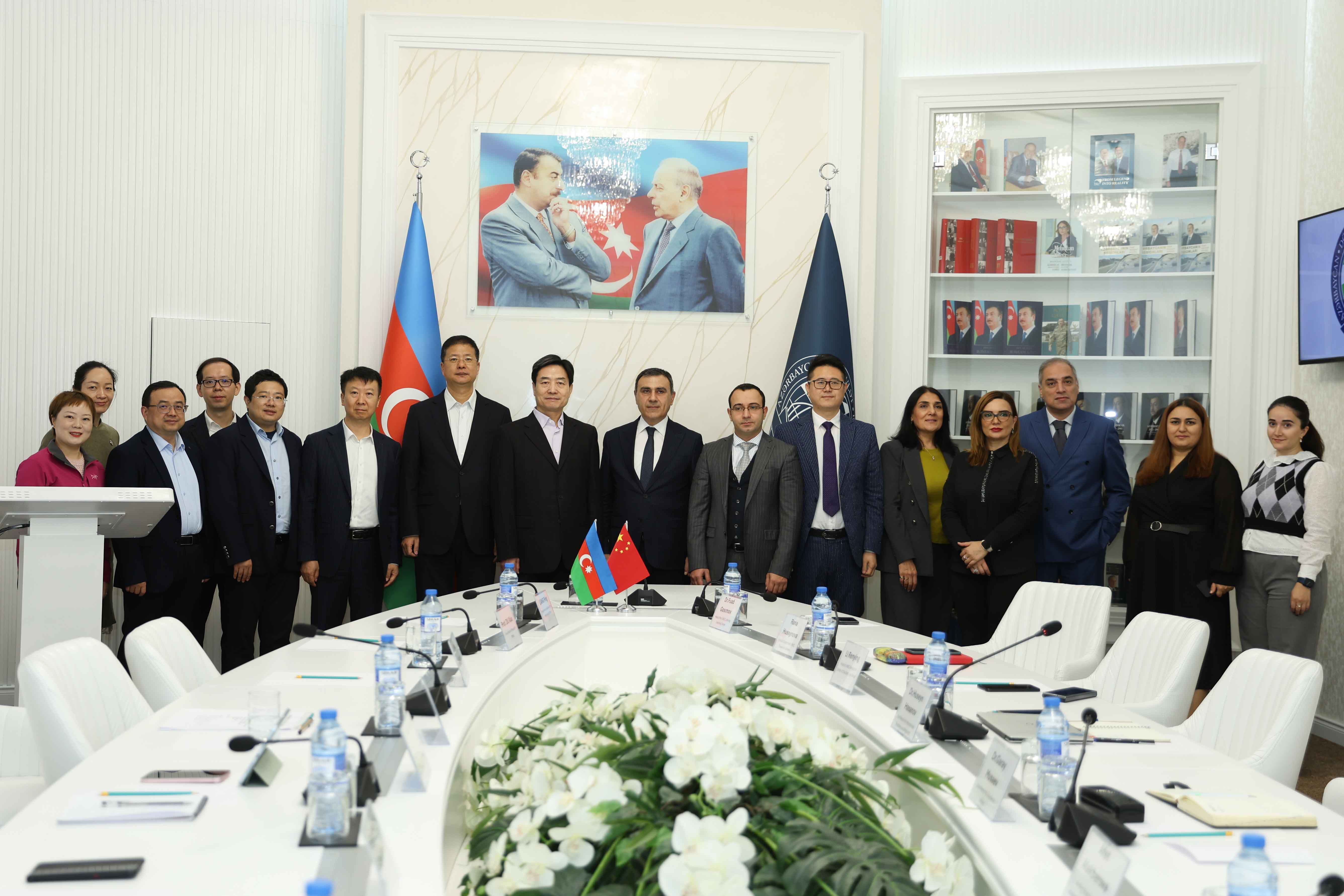 UNEC ilə Çinin Sichuan Universiteti əməkdaşlıq edəcək - FOTO
