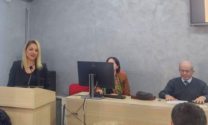 BSU-nun kafedra müdiri Albaniyada çıxış etdi - FOTO