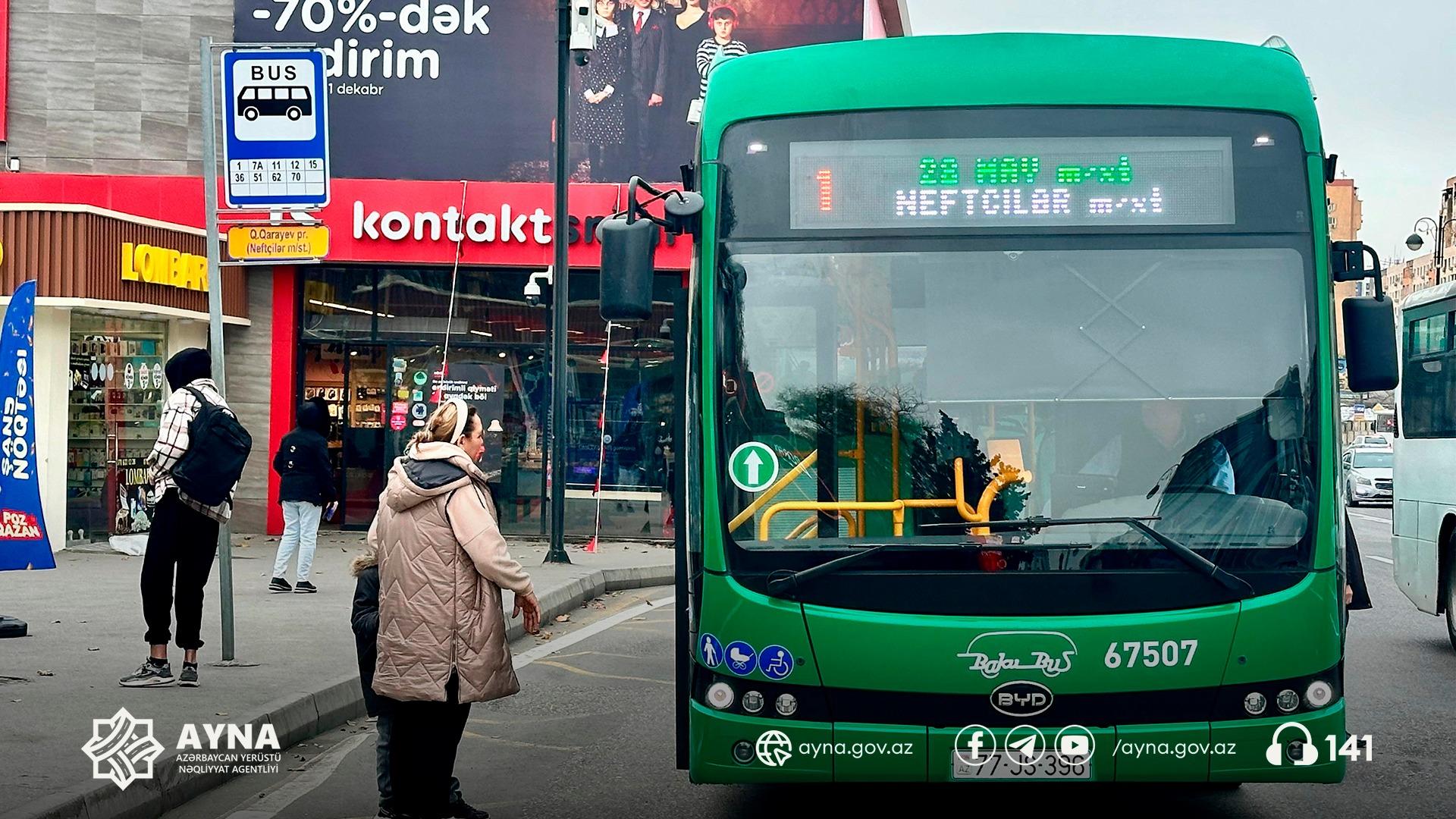 COP29-da avtobuslarla 600 mindən çox sərnişin daşınıb