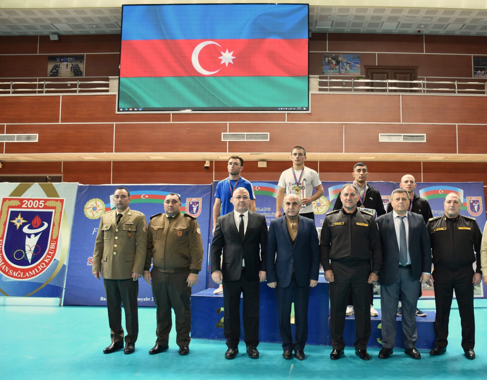 FHN-in qurumları arasında sərbəst güləş çempionatına yekun vurulub - FOTO