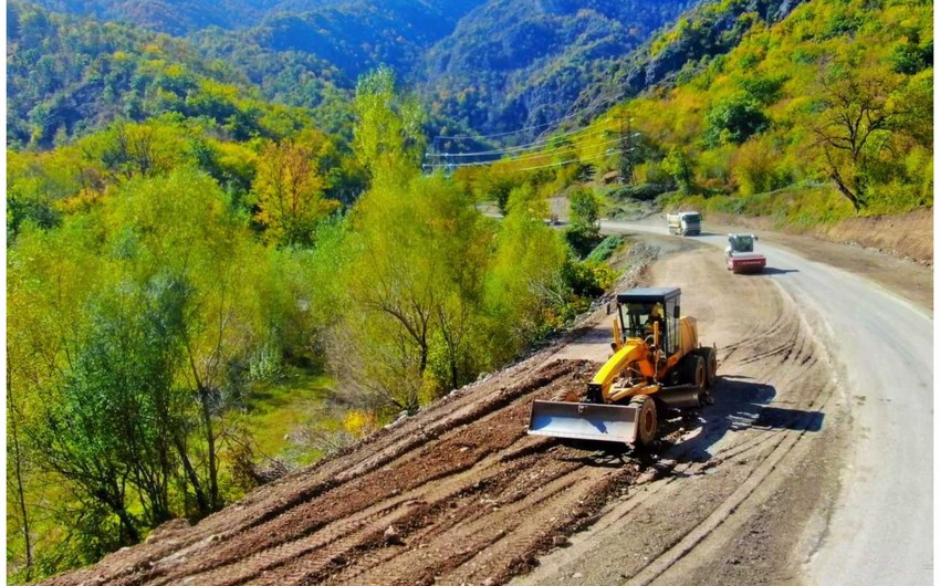 Suqovuşan-Kəlbəcər yolundan yeni GÖRÜNTÜLƏR