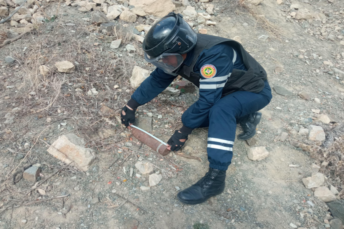 Ordubadda top mərmisi tapıldı