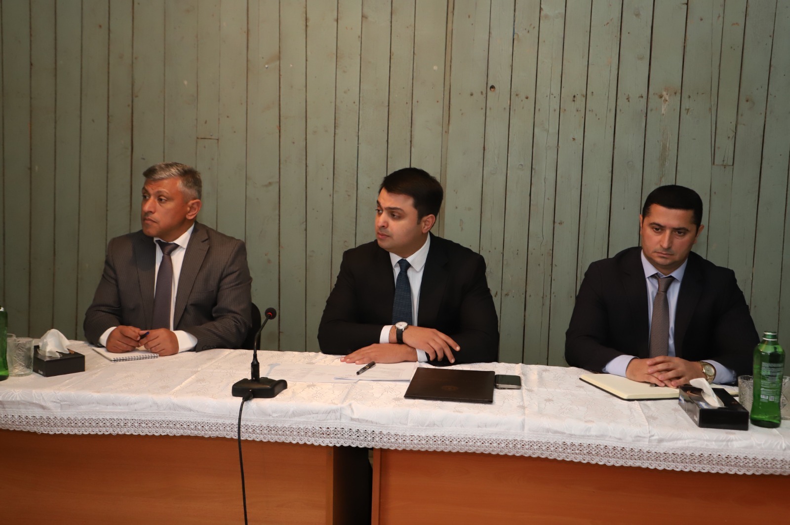 Neftçalanın icra başçısı səyyar görüş keçirib - FOTO