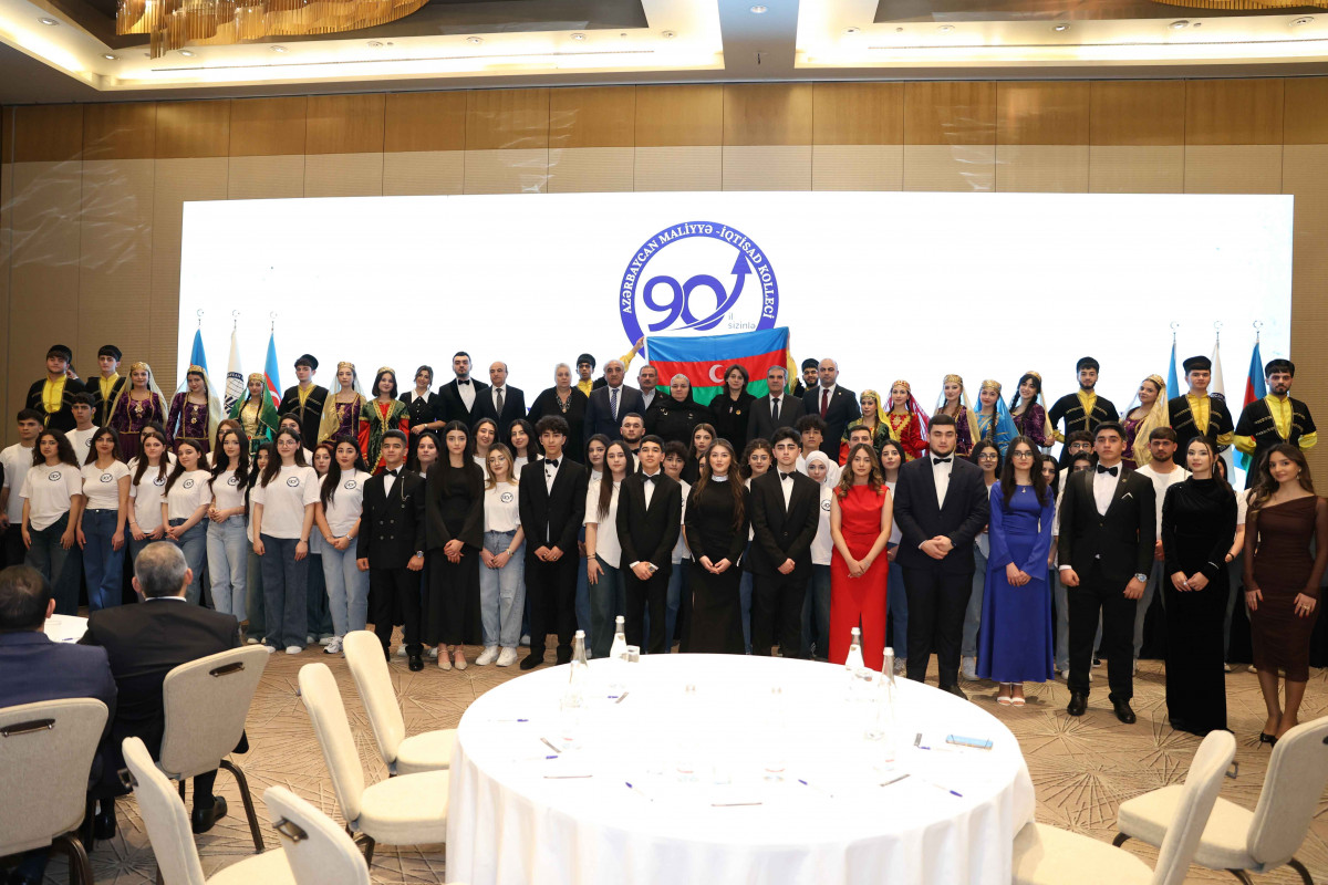 Maliyyə-İqtisad Kollecinin 90 illik yubileyi keçirilib - FOTO