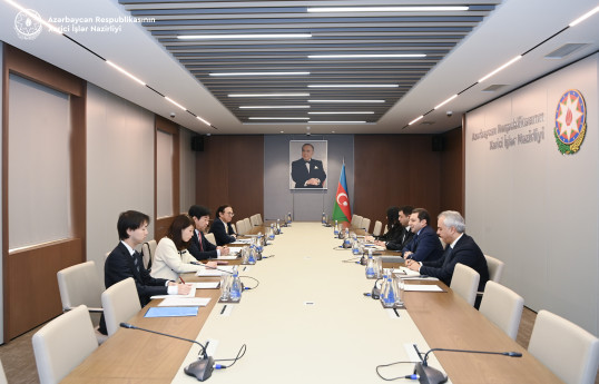 XİN-də xüsusi nümayəndə ilə görüş