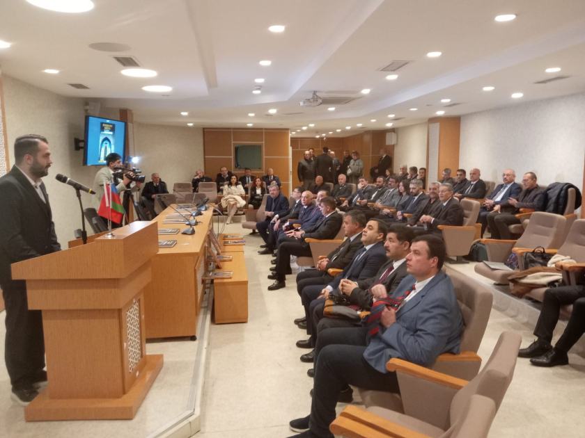 Ankarada “Şirvanşahların minilliyi” kitabı təqdim olunub - FOTOLAR