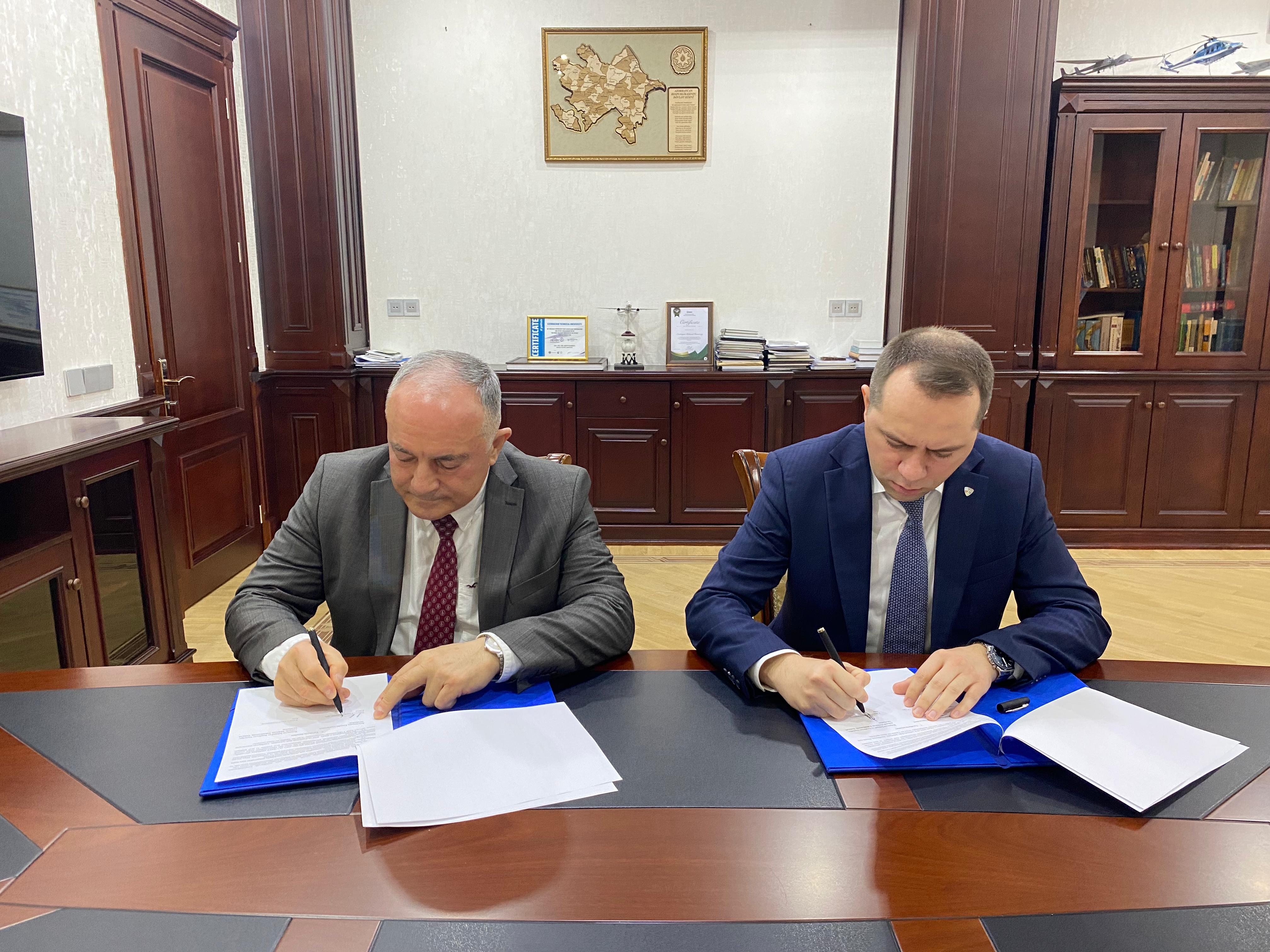 AzTU ilə Elektron Təhlükəsizlik Xidməti arasında memorandum imzalandı