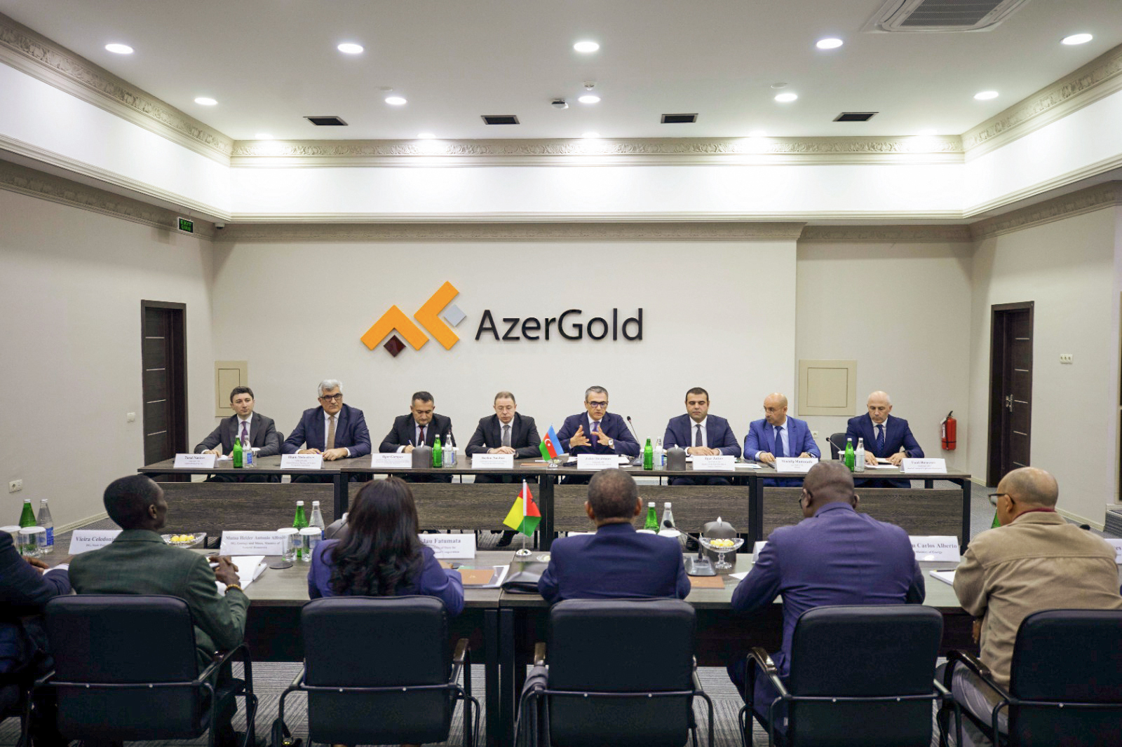 “AzerGold”da Qvineya-Bisau Respublikasının nümayəndə heyəti ilə görüş 