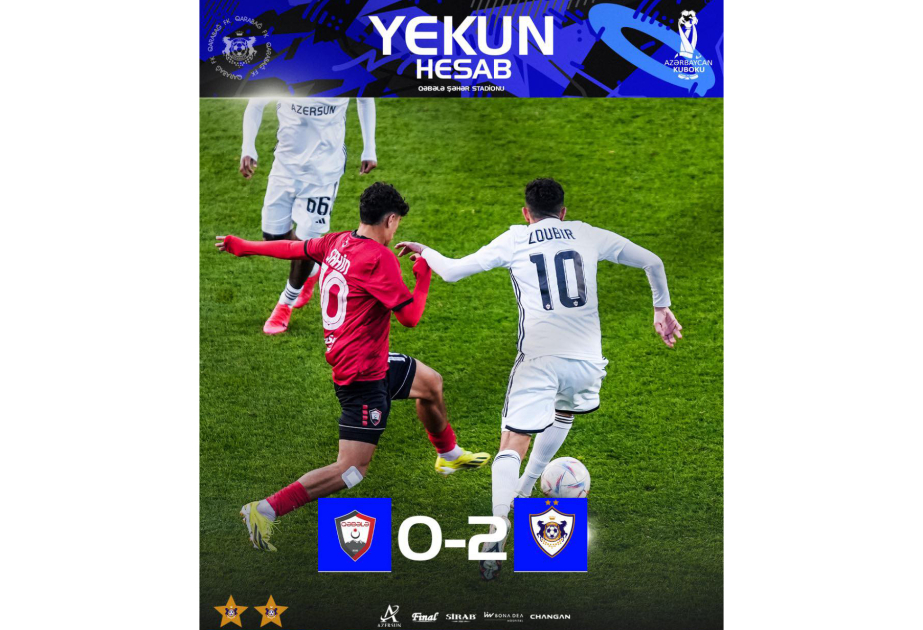 “Qarabağ” və “Kəpəz” 1/4 finalda