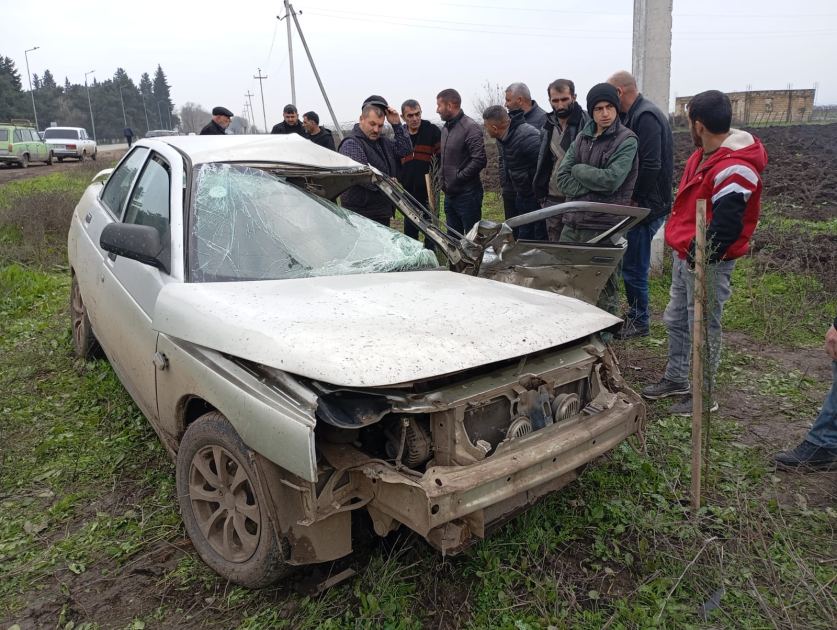 Cəlilabadda dəhşətli qəza, ölən var - Hadisə yerindən FOTOLAR