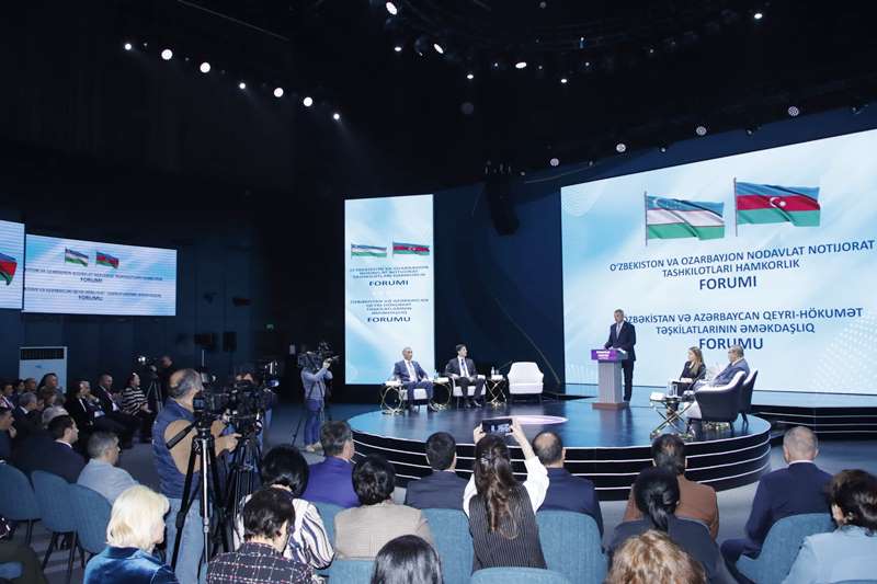 İlk dəfə Özbəkistanla Azərbaycan QHT-lərinin əməkdaşlıq forumu keçirilir