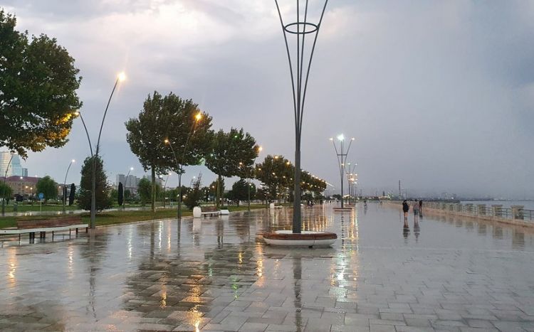 Bakıda yağış, rayonlarda qar yağacaq - Sabahın havası