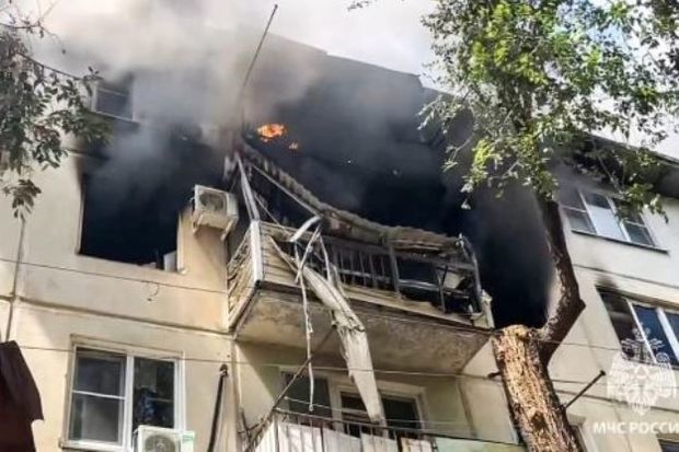 Sumqayıtda yaşayış binasında yanğın - Sakinlər təxliyə edildi